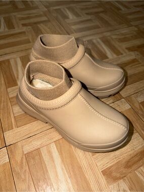 UGG Tasman X Waterproof Clog Beige
